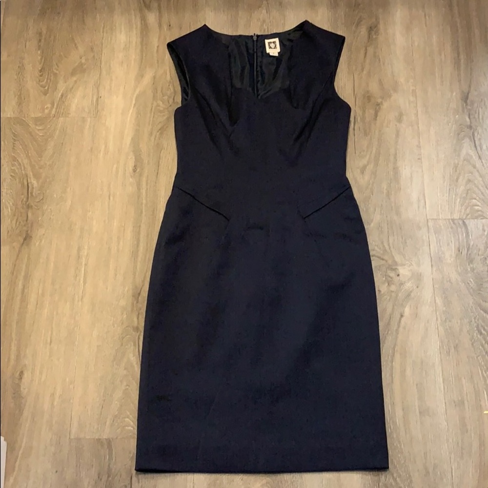 Anne Klein Navy Dress